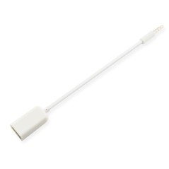 "MicroConnect Adapter 35mm to USB A Female - High-Quality Connectivity | Model AUDUSBFW"